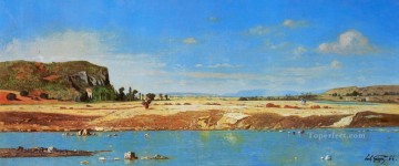 デュランス銀行の風景 ポール・カミーユ・ギグー Oil Paintings